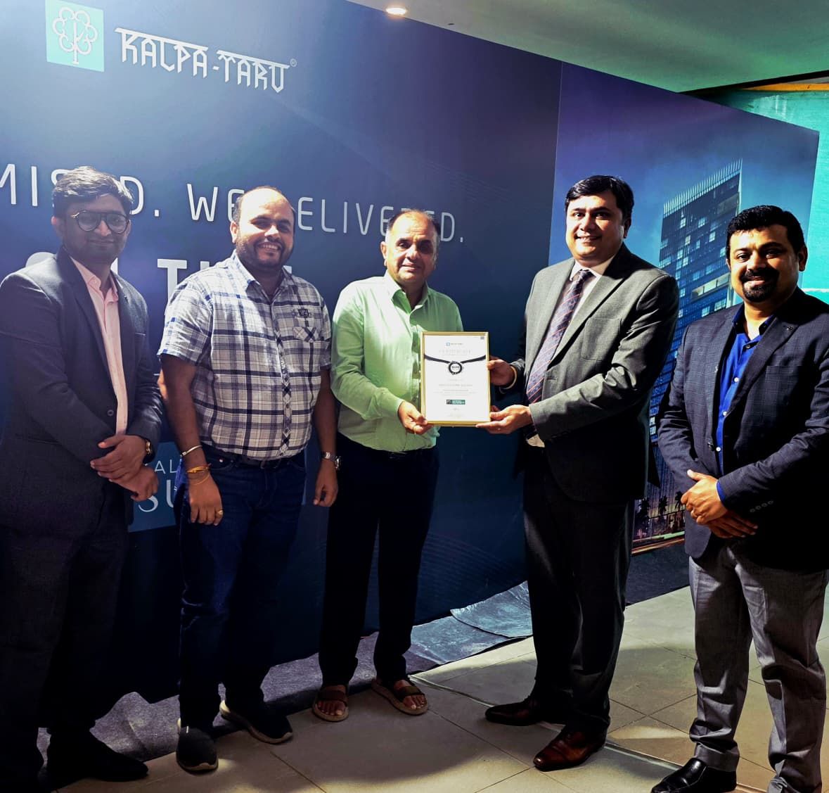Kalpataru Summit — Silver Partner felicitation, 2026